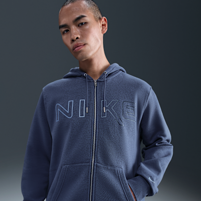 Nike Sportswear Club Men's Full-Zip Fleece Hoodie. Nike.com